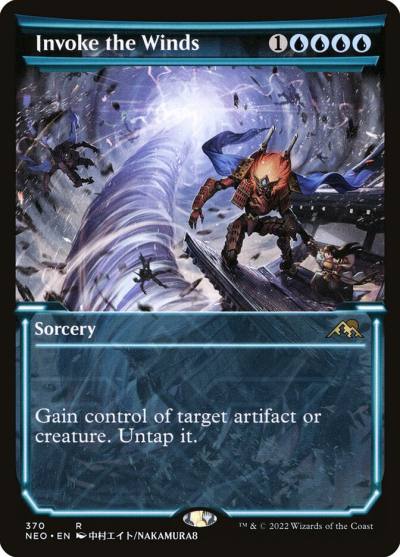 Invoke the Winds NEO-370 Kamigawa: Neon Dynasty Magic card