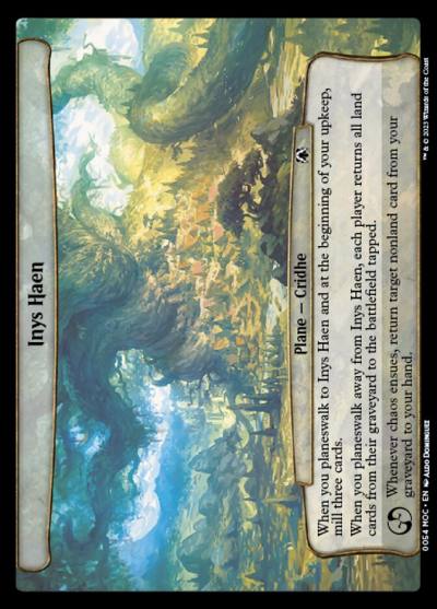 Inys Haen MOC-54 March of the Machine Commander Magic card