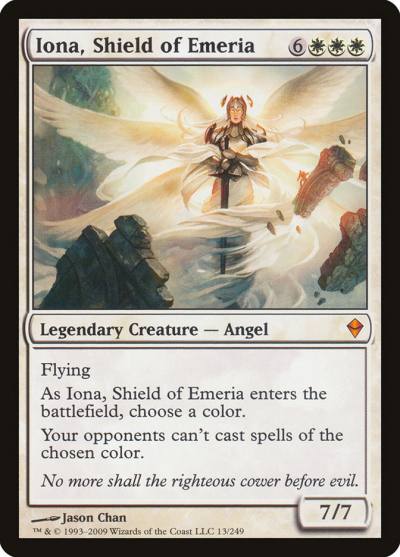 Iona, Shield of Emeria ZEN-13 Zendikar Magic card