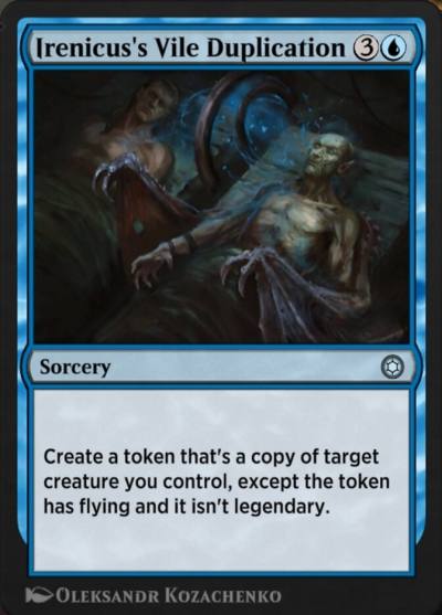 Irenicus's Vile Duplication HBG-123 Alchemy Horizons: Baldur's Gate Magic card