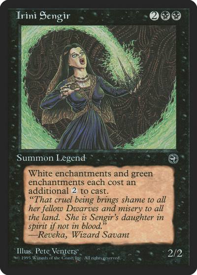 Irini Sengir 54 Homelands Magic card