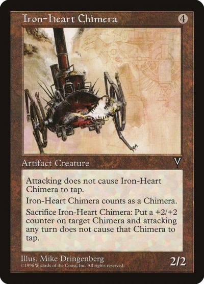 Iron-Heart Chimera VIS-146 Visions Magic card