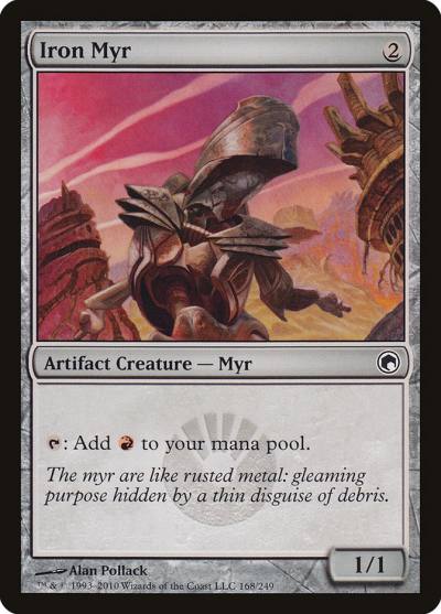 Iron Myr SOM-168 Scars of Mirrodin Magic card