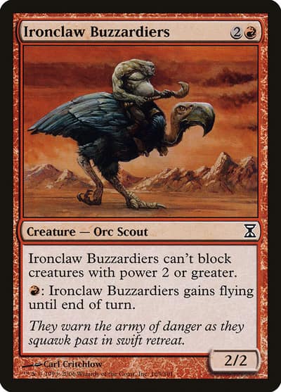 Ironclaw Buzzardiers 165 Time Spiral Magic card