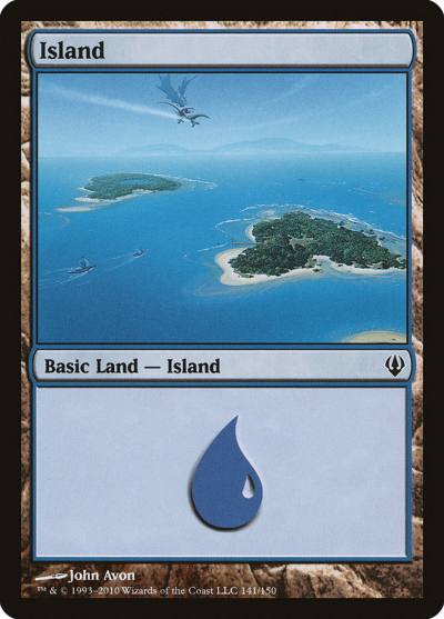 Island ARC-141 Archenemy Magic card