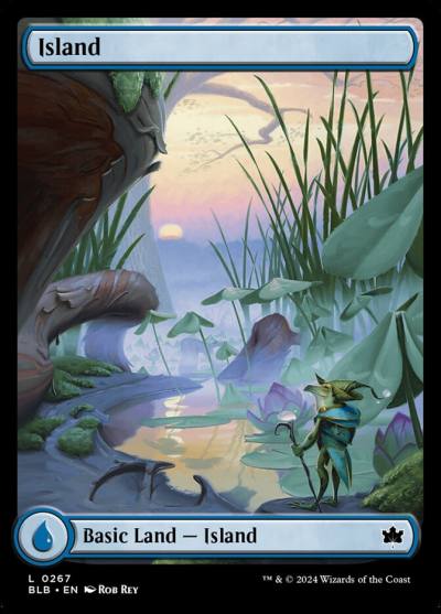 Island BLB-267 Bloomburrow Magic card
