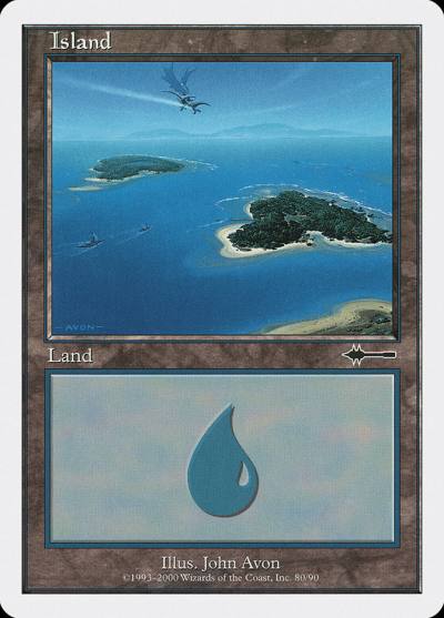 Island BTD-80 Beatdown Box Set Magic card