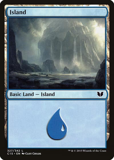Island C15-327 Commander 2015 Magic card