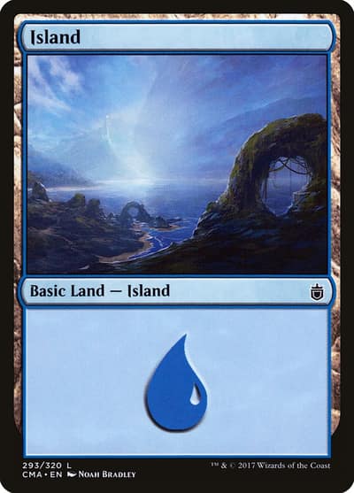 Island CMA-293 Commander Anthology Magic card