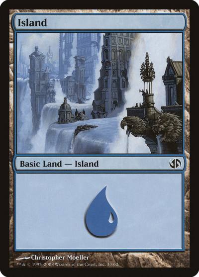 Island DD2-33 Duel Decks: Jace vs. Chandra Magic card