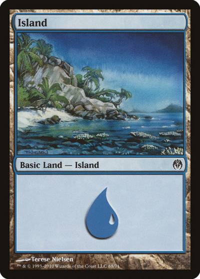 Island DDE-68 Duel Decks: Phyrexia vs. the Coalition Magic card