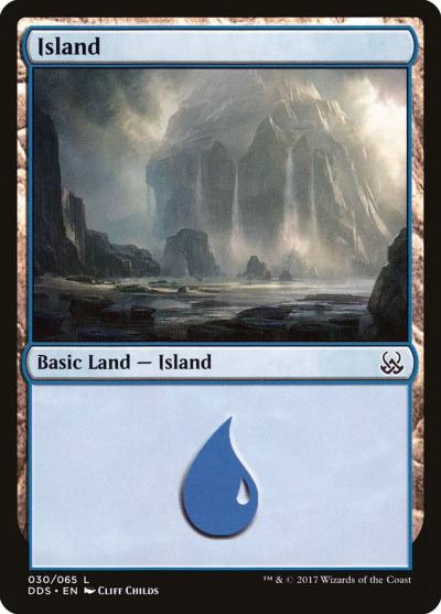 Island DDS-30 Duel Decks: Mind vs. Might Magic card