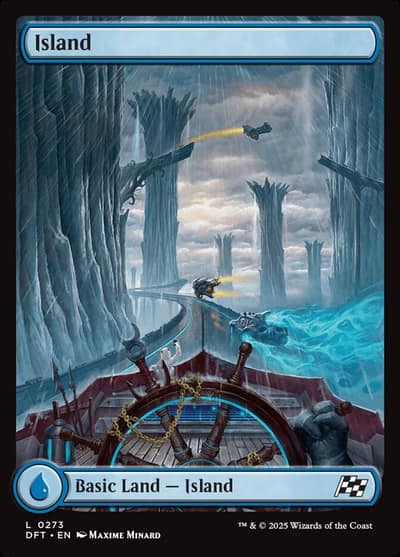 Island DFT-273 Aetherdrift Magic card
