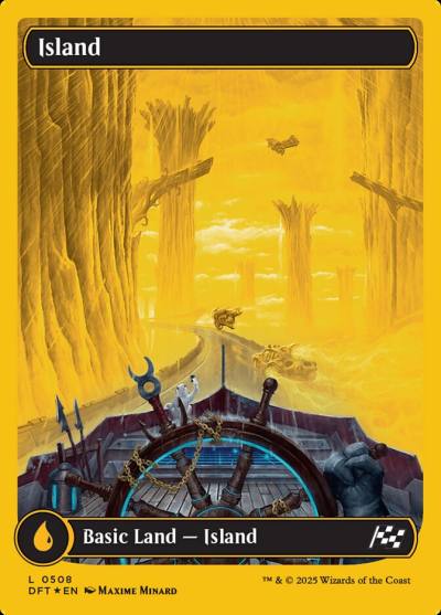 Island DFT-508 Aetherdrift Magic card