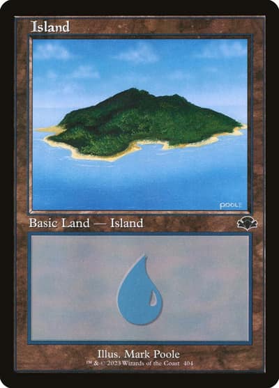 Island DMR-404 Dominaria Remastered Magic card
