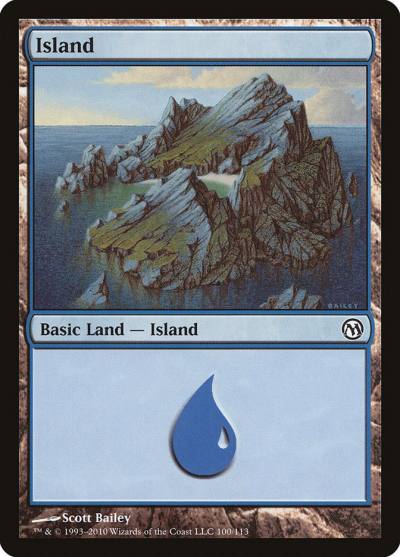 Island DPA-100 Duels of the Planeswalkers Magic card