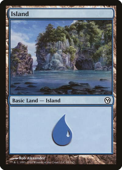 Island DPA-98 Duels of the Planeswalkers Magic card