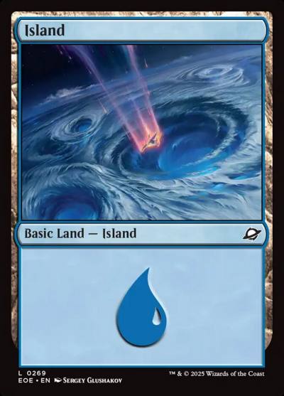Island EOE-269 Edge of Eternities Magic card
