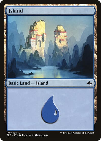 Island FRF-178 Fate Reforged Magic card