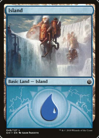 Island GK1-48 GRN Guild Kit Magic card