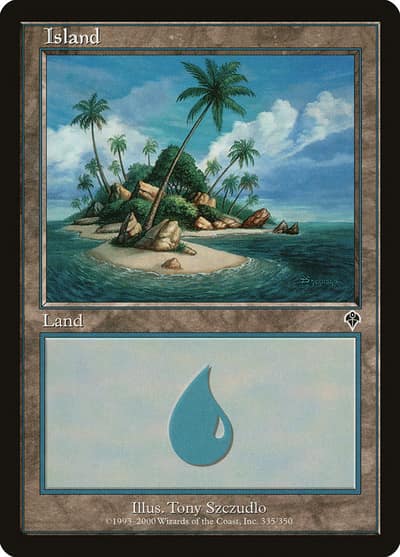 Island INV-335 Invasion Magic card