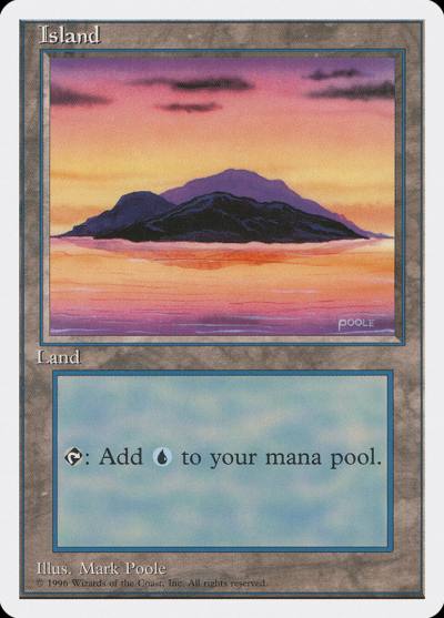 Island ITP-56 Introductory Two-Player Set Magic card