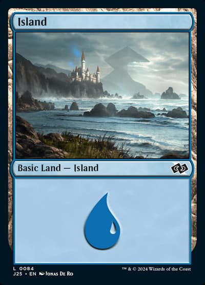 Island J25-84 Foundations Jumpstart Magic card