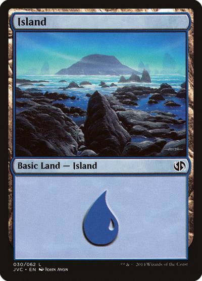 Island JVC-30 Duel Decks Anthology: Jace vs. Chandra Magic card