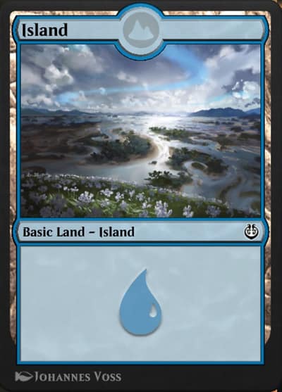 Island KLR-290 Kaladesh Remastered Magic card