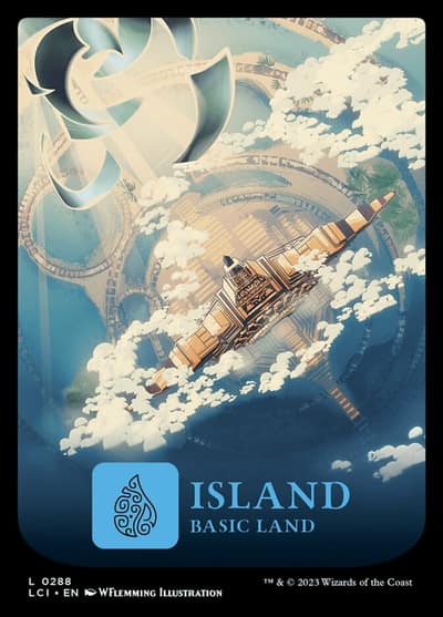 Island LCI-288 The Lost Caverns of Ixalan Magic card