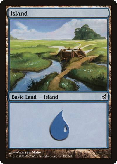 Island LRW-286 Lorwyn Magic card