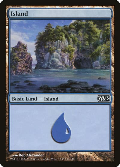 Island M13-234 Magic 2013 Magic card