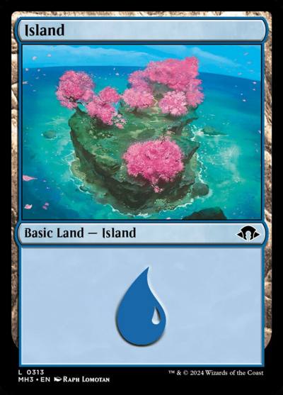 Island MH3-313 Modern Horizons 3 Magic card
