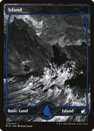Island MID-270 Innistrad: Midnight Hunt Magic card