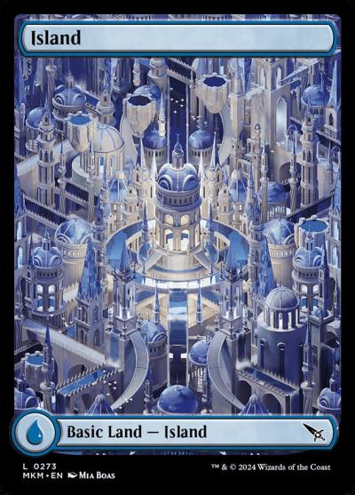 Island MKM-273 Murders at Karlov Manor Magic card