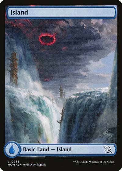 Island MOM-285 March of the Machine Magic card