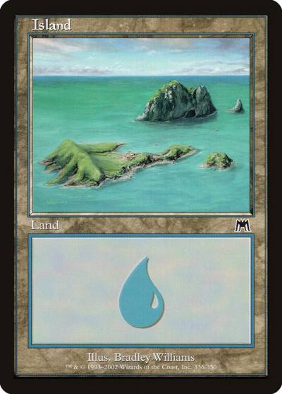 Island ONS-336 Onslaught Magic card