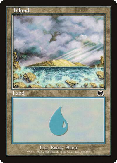Island ONS-338 Onslaught Magic card
