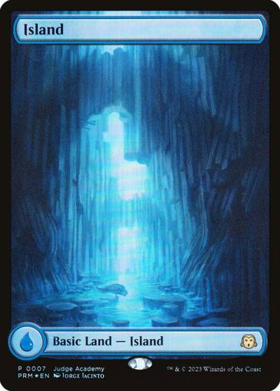 Island P23-7 Judge Gift Cards 2023 Magic card