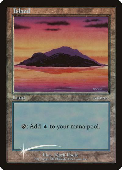 Island PAL02-1 Arena League 2002 Magic card