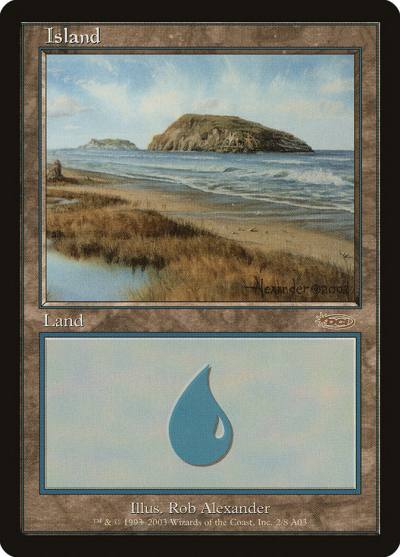Island PAL03-2 Arena League 2003 Magic card