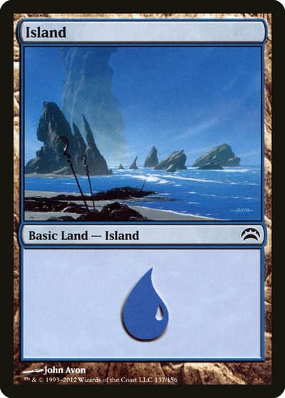 Island PC2-137 Planechase 2012 Magic card