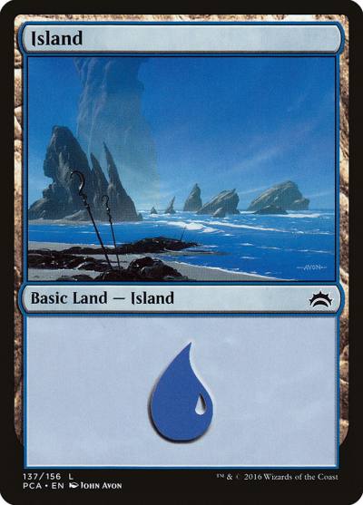 Island PCA-137 Planechase Anthology Magic card