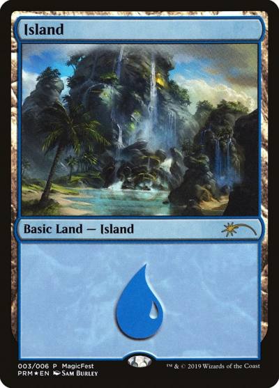 Island PF19-3 MagicFest 2019 Magic card