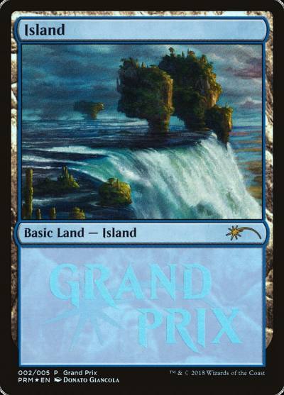 Island PGPX-2018B Grand Prix Promos Magic card