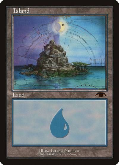 Island PGRU-2 Guru Magic card