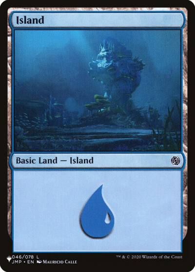 Island PLST-JMP-46 The List Magic card
