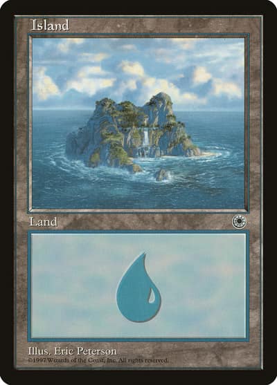 Island POR-200 Portal Magic card