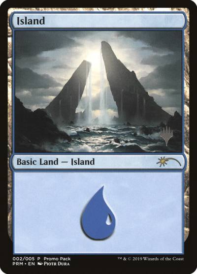 Island PPP1-2 M20 Promo Packs Magic card
