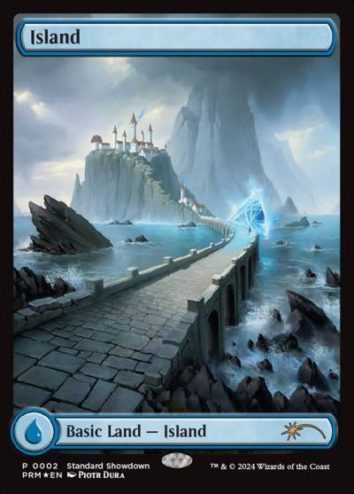 Island PSS4-2 MKM Standard Showdown Magic card